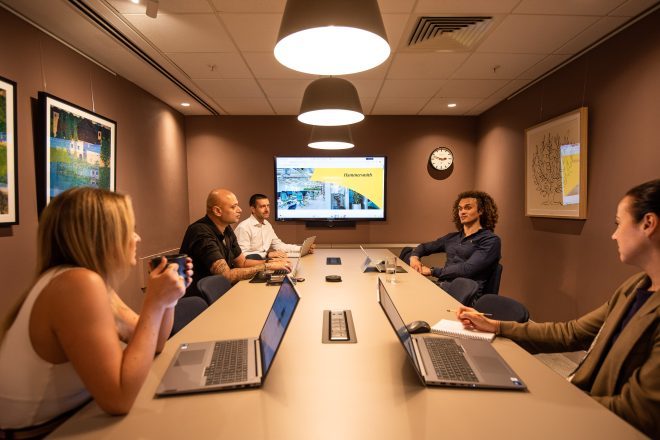 Hire our 12 person boardroom in Hammersmith